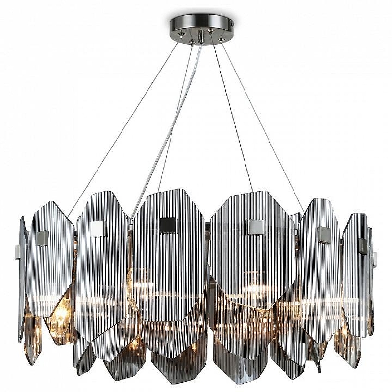 Подвесной светильник Ambrella Light LH LH31203 цвет плафона/подвески Светло-серый, цвет арматуры Никель