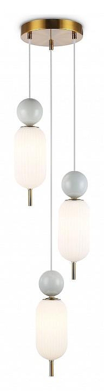 Подвесной светильник Ambrella Light LH LH53102 цвет плафона/подвески Белый, цвет арматуры Белый, Латунь