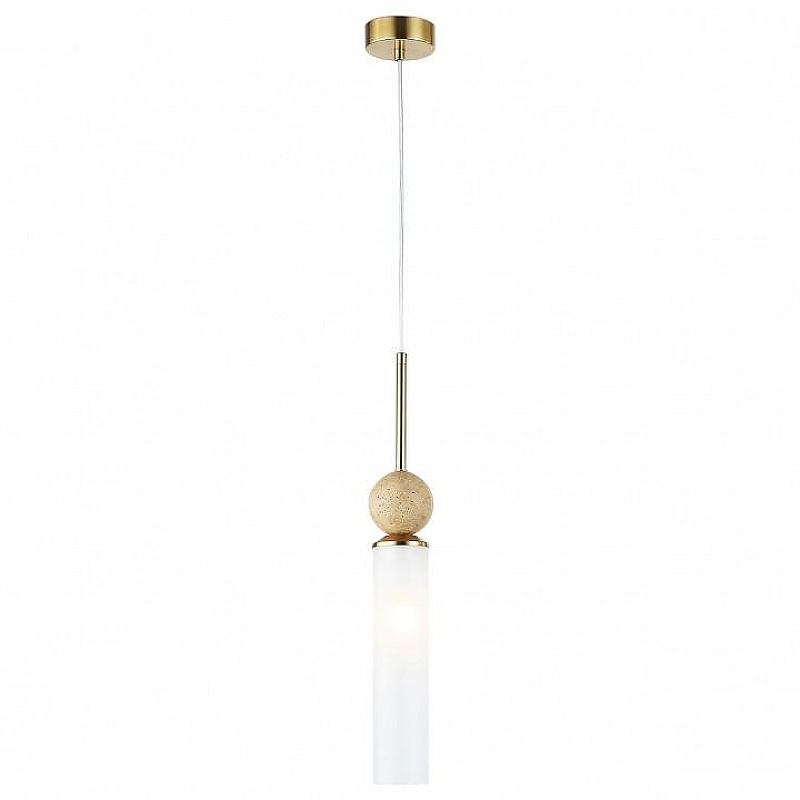 Подвесной светильник Ambrella Light LH LH53256 цвет плафона/подвески Белый, цвет арматуры Латунь