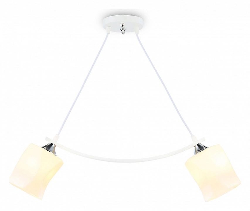 Подвесной светильник Ambrella Light TR TR303154 цвет плафона/подвески Белый, цвет арматуры Белый, Хром