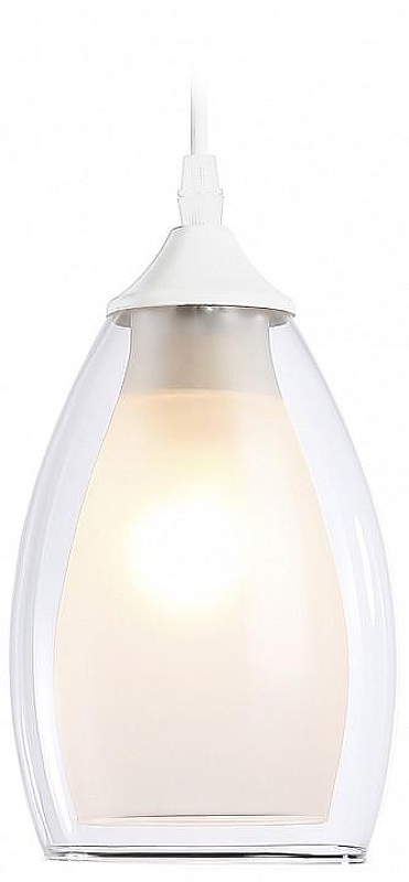 Подвесной светильник Ambrella Light TR TR3534 цвет плафона/подвески Белый, Прозрачный, цвет арматуры Белый