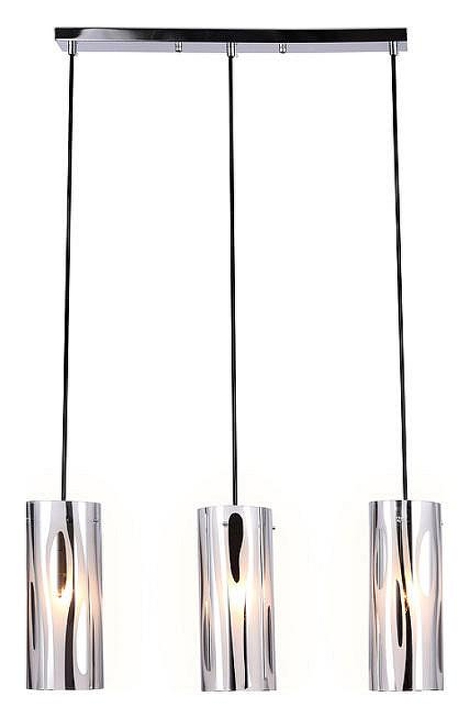 Подвесной светильник Ambrella Light TR TR3590 цвет плафона/подвески Светло-серый, цвет арматуры Хром