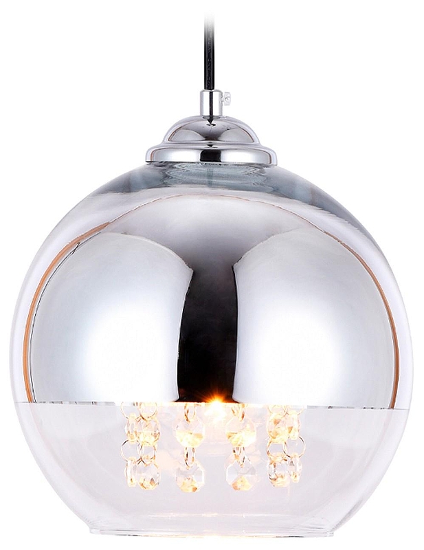Подвесной светильник Ambrella Light TR TR3601 цвет плафона/подвески Прозрачный, Хром, цвет арматуры Хром