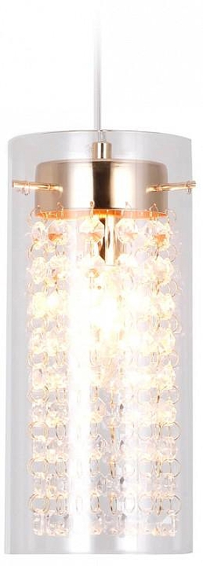 Подвесной светильник Ambrella Light TR TR3660 цвет плафона/подвески Прозрачный, цвет арматуры Золото
