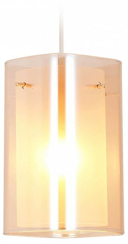 Подвесной светильник Ambrella Light TR TR3681 цвет плафона/подвески Белый, Янтарный, цвет арматуры Золото