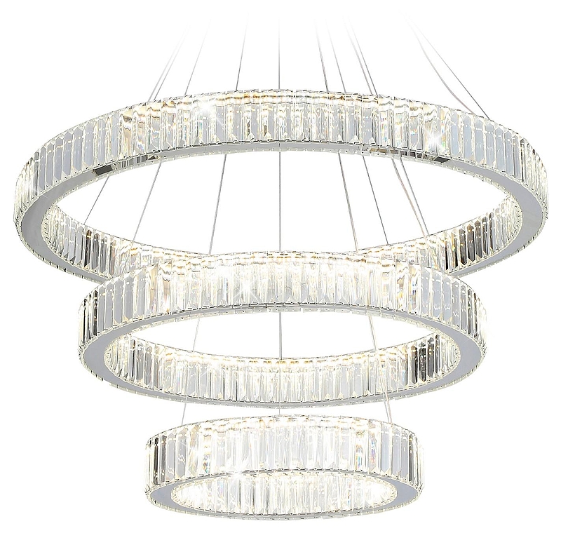 Подвесной светильник Ambrella Light TR TR5003 цвет плафона/подвески Прозрачный, цвет арматуры Хром