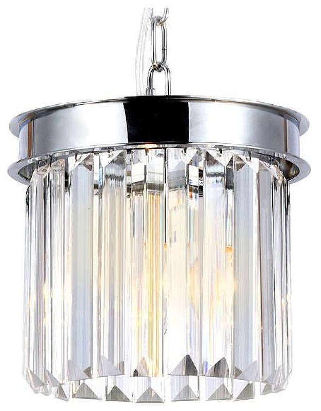 Подвесной светильник Ambrella Light TR TR5101 цвет плафона/подвески Прозрачный, цвет арматуры Хром