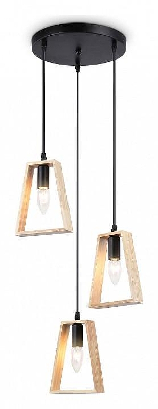 Подвесной светильник Ambrella Light TR TR80499 цвет плафона/подвески Коричневый, цвет арматуры Черный