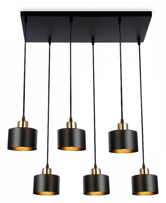 Подвесной светильник Ambrella Light TR TR8126 цвет плафона/подвески Черный, цвет арматуры Латунь, Черный