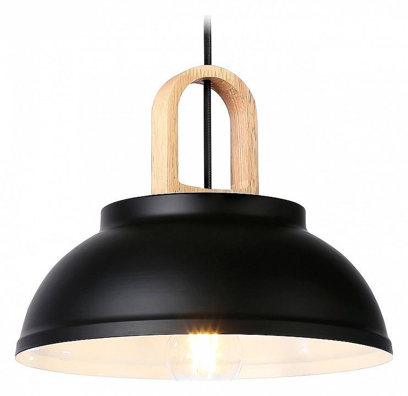 Подвесной светильник Ambrella Light TR TR8192 цвет плафона/подвески Черный, цвет арматуры Коричневый, Черный