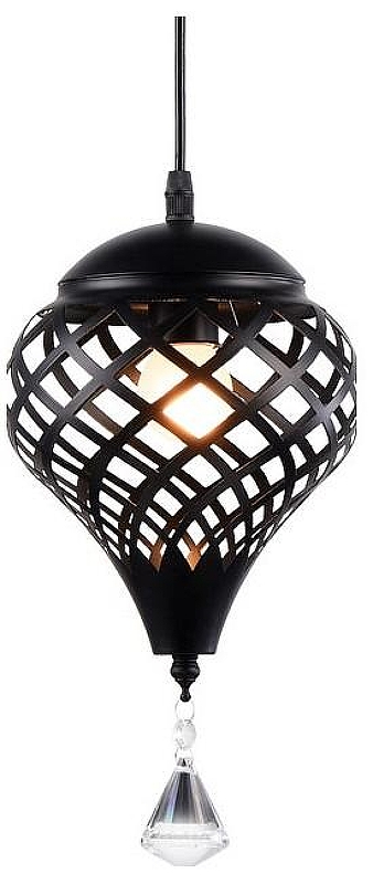 Подвесной светильник Ambrella Light TR TR8442 цвет плафона/подвески Прозрачный, Хром, цвет арматуры Черный
