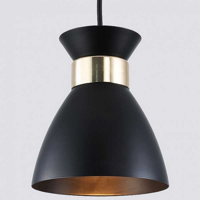 Подвесной светильник Ambrella Light TR TR8468 цвет плафона/подвески Черный, Золото, цвет арматуры Золото, Черный