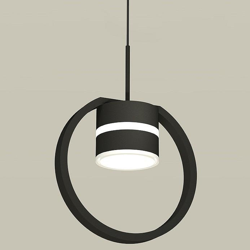 Подвесной светильник Ambrella Light XB XB9102152 цвет плафона/подвески Белый, Черный, цвет арматуры Черный
