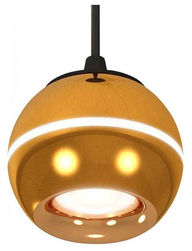 Подвесной светильник Ambrella Light XP XP1105001 цвет плафона/подвески Золото, цвет арматуры Черный