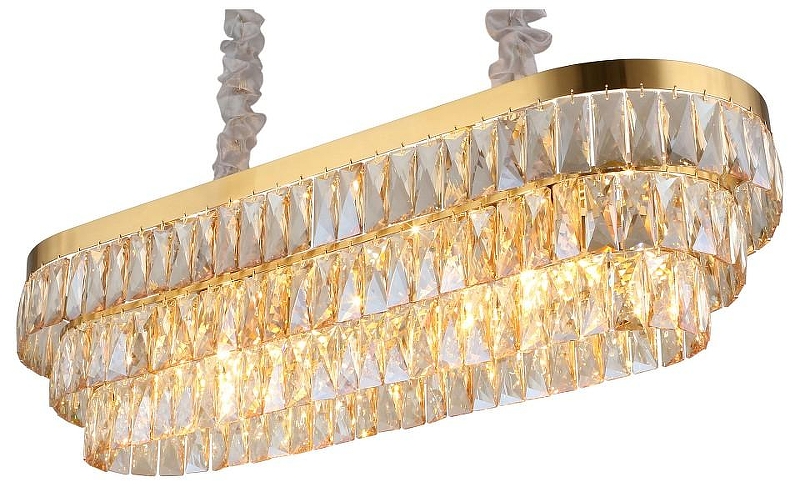 Подвесной светильник Aployt Francheska APL.837.03.12 цвет плафона/подвески Оранжевый, цвет арматуры Бронза