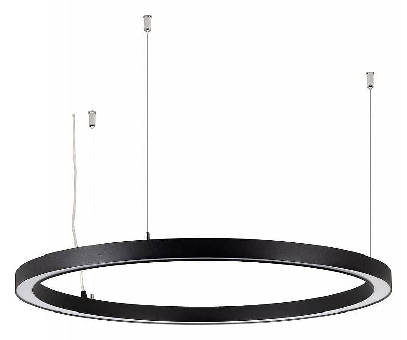 Подвесной светильник Arlight SP-CIRCLE-HANG 049367 цвет плафона/подвески Черный, цвет арматуры Черный