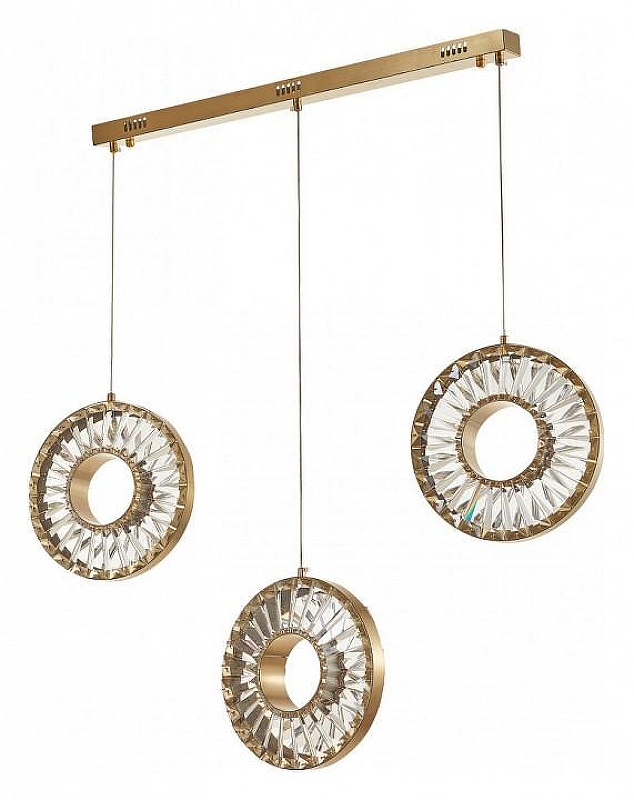 Подвесной светильник Arte Milano AM-9018 8118B.D260.3.LED G цвет плафона/подвески Золото, цвет арматуры Золото
