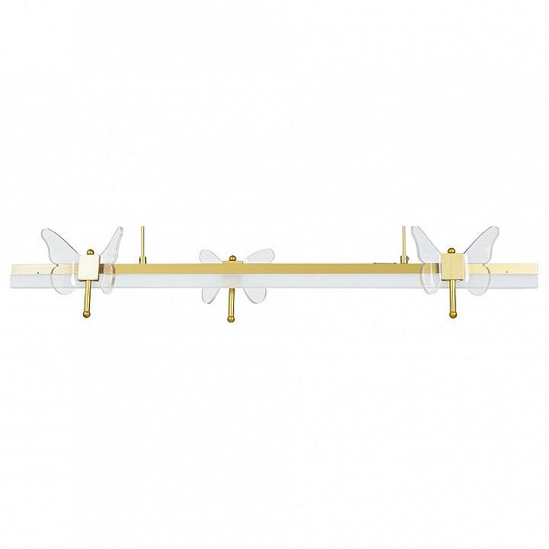 Подвесной светильник Artelamp Darcy A2187SP-1GO цвет плафона/подвески Прозрачный, цвет арматуры Золото