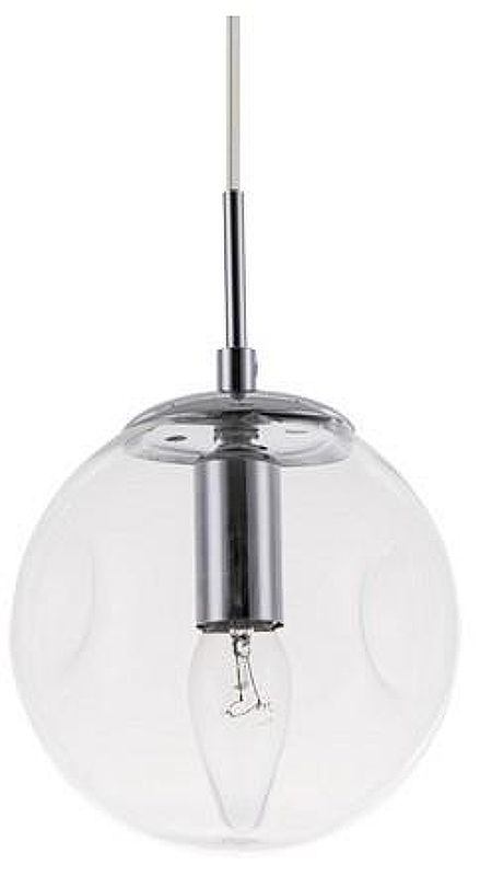 Подвесной светильник Artelamp Ture1s A9915SP-1CC цвет плафона/подвески Прозрачный, цвет арматуры Хром