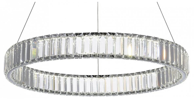 Подвесной светильник Citilux Чезаре CL338161 цвет плафона/подвески Прозрачный, цвет арматуры Хром