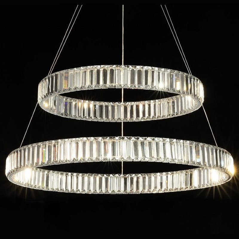 Подвесной светильник Citilux Чезаре CL338281 цвет плафона/подвески Прозрачный, цвет арматуры Хром