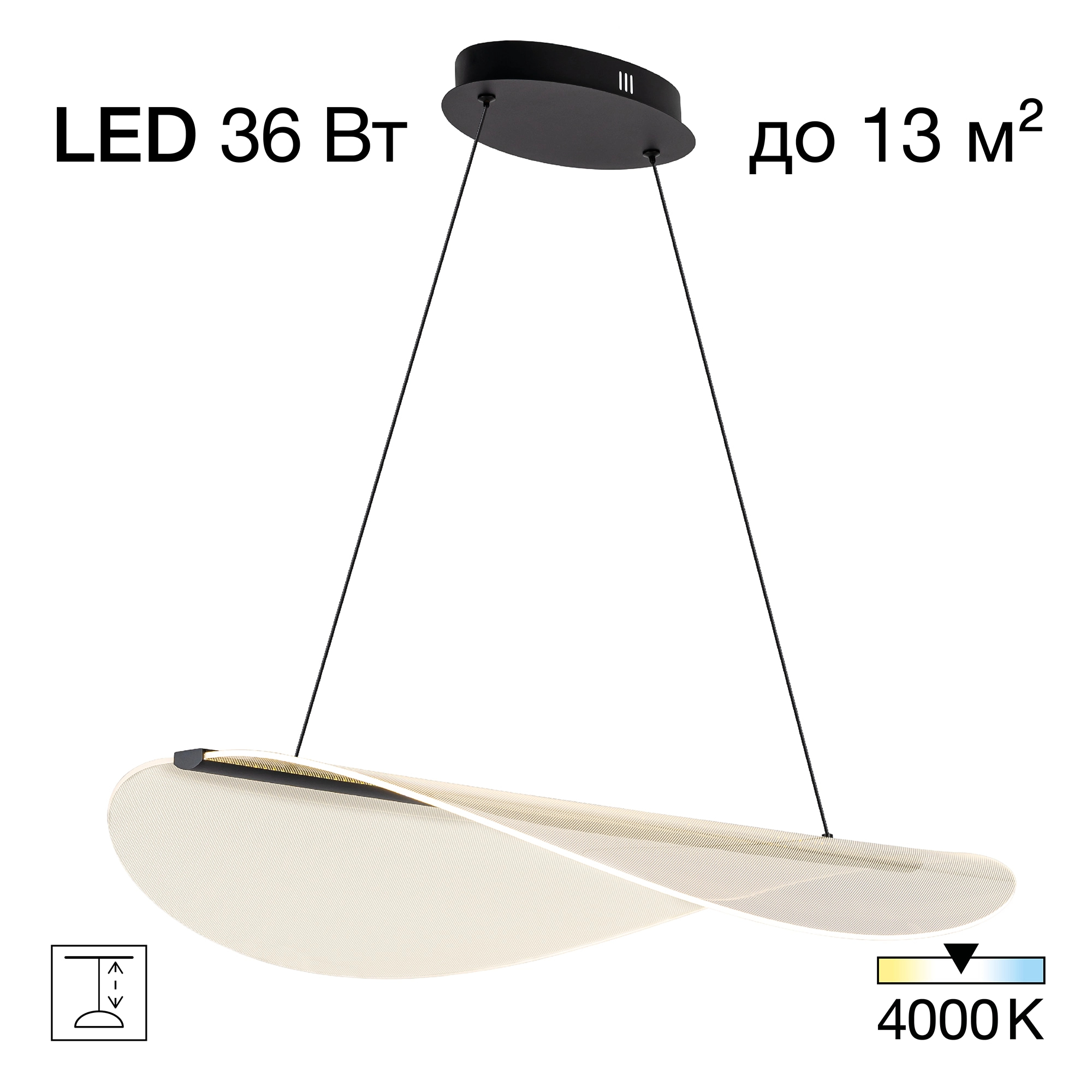 Подвесной светильник Citilux CL213131 Skatt Черный
