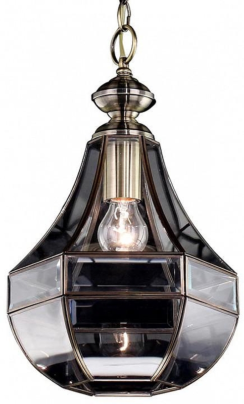 Подвесной светильник Citilux Гера-1 CL444110 цвет плафона/подвески Прозрачный, цвет арматуры Бронза