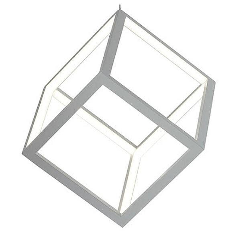 Подвесной светильник Citilux Куб CL719200 цвет плафона/подвески Белый, цвет арматуры Белый