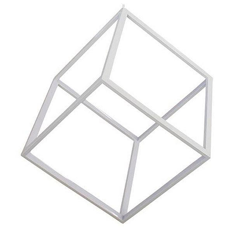 Подвесной светильник Citilux Куб CL719300 цвет плафона/подвески Белый, цвет арматуры Белый