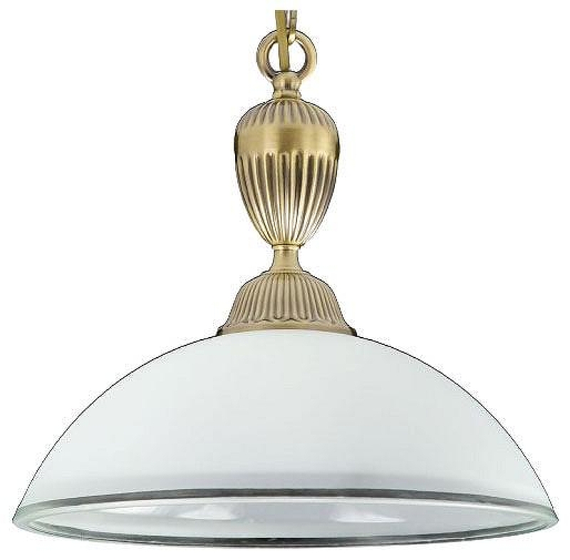 Подвесной светильник Citilux Латур CL413211 цвет плафона/подвески Белый, цвет арматуры Бронза