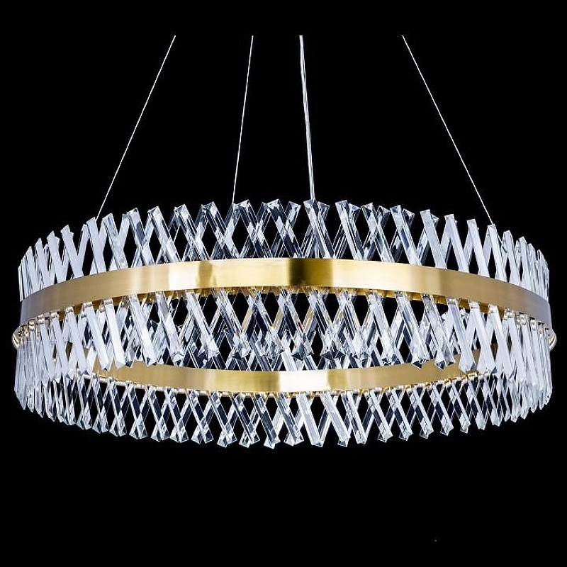 Подвесной светильник Citilux Ричард CL336103 цвет плафона/подвески Прозрачный, цвет арматуры Бронза