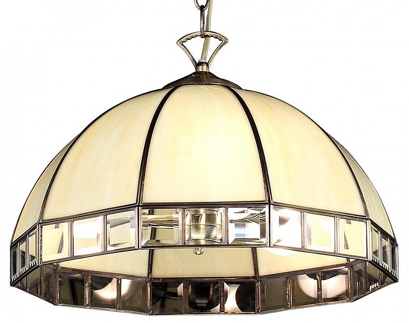 Подвесной светильник Citilux Шербург-1 CL440131 цвет плафона/подвески Желтый, цвет арматуры Бронза