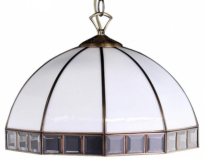 Подвесной светильник Citilux Шербург-1 CL440132 цвет плафона/подвески Белый, цвет арматуры Бронза