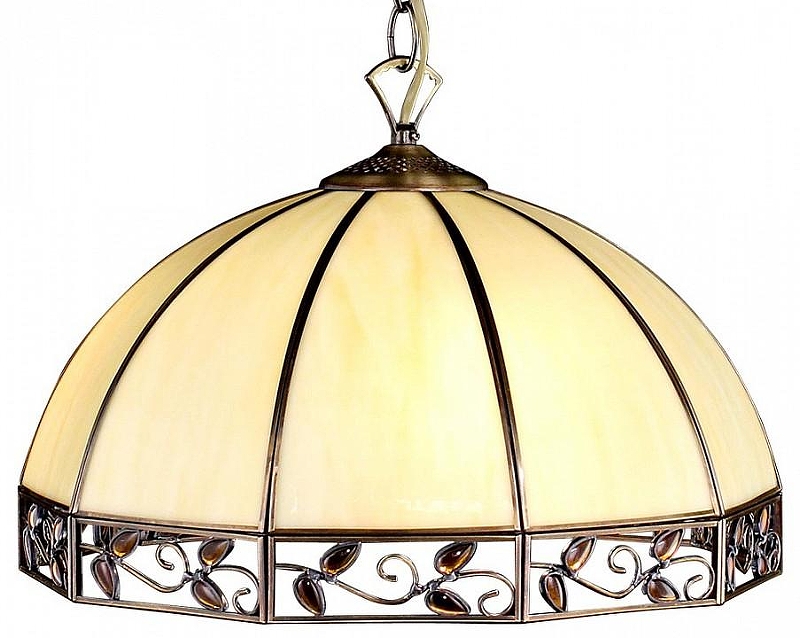 Подвесной светильник Citilux Шербург-1 CL440231 цвет плафона/подвески Желтый, цвет арматуры Бронза