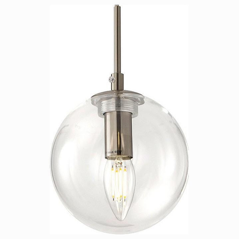 Подвесной светильник Citilux Томми CL102011 цвет плафона/подвески Прозрачный, цвет арматуры Хром
