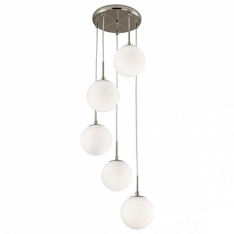 Подвесной светильник Citilux Томми CL102054 цвет плафона/подвески Белый, цвет арматуры Никель