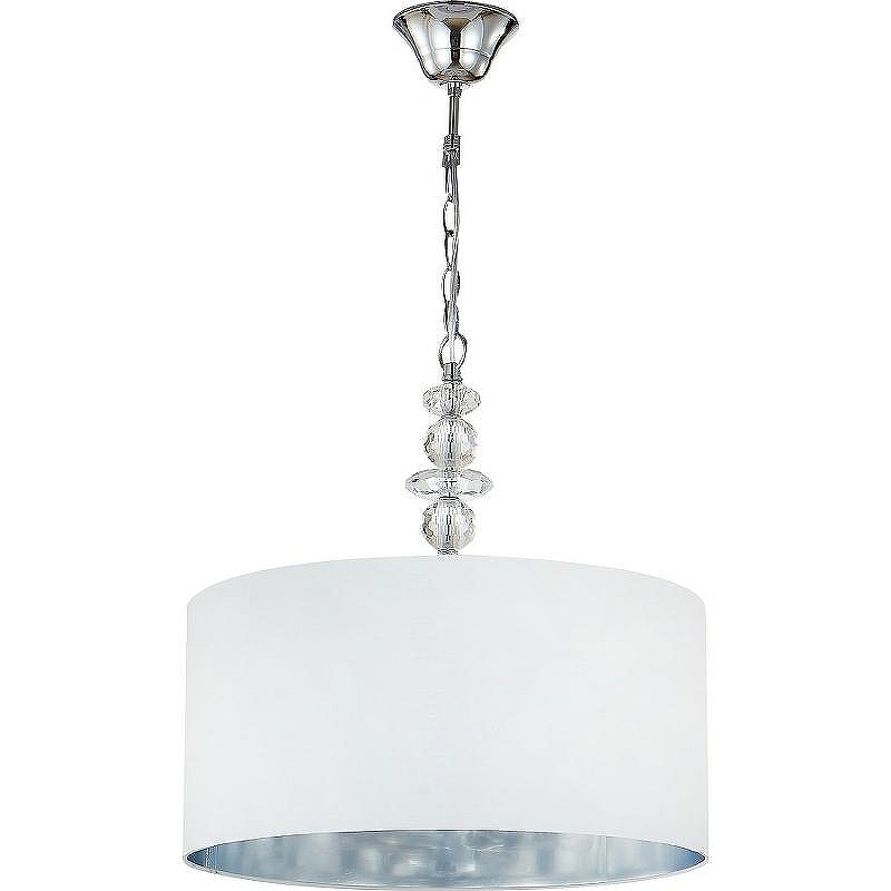 Подвесной светильник Crystal Lux Armando SP4 Chrome цвет плафона/подвески Хром, Белый, цвет арматуры Хром