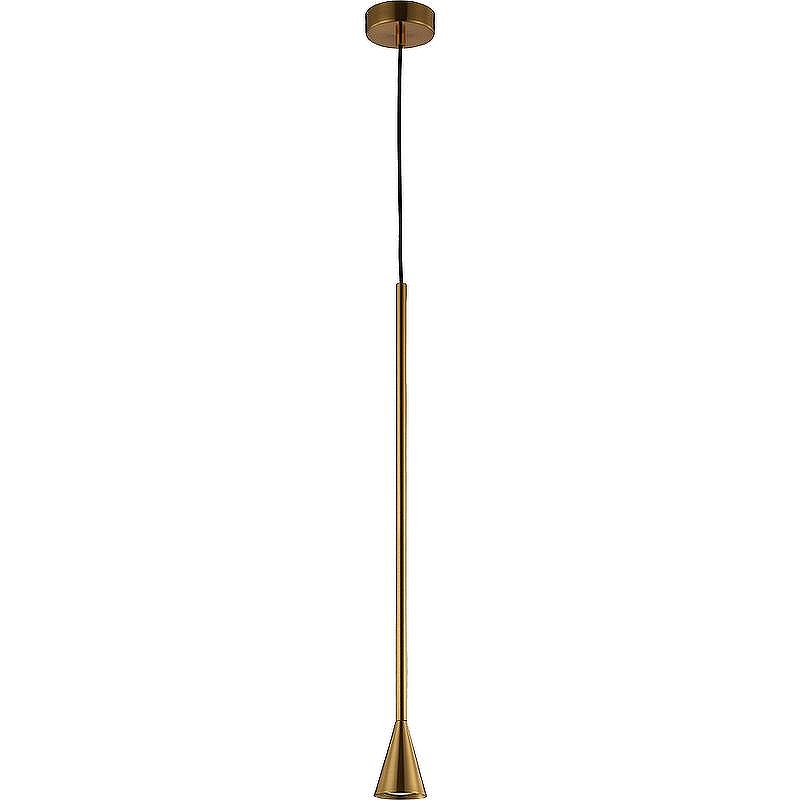 Подвесной светильник Crystal Lux Enero SP1 Brass цвет плафона/подвески Латунь, цвет арматуры Латунь