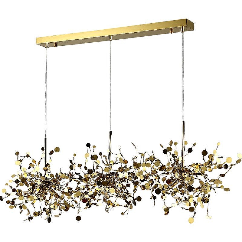 Подвесной светильник Crystal Lux Garden SP3х3 L1200 Gold цвет Золото