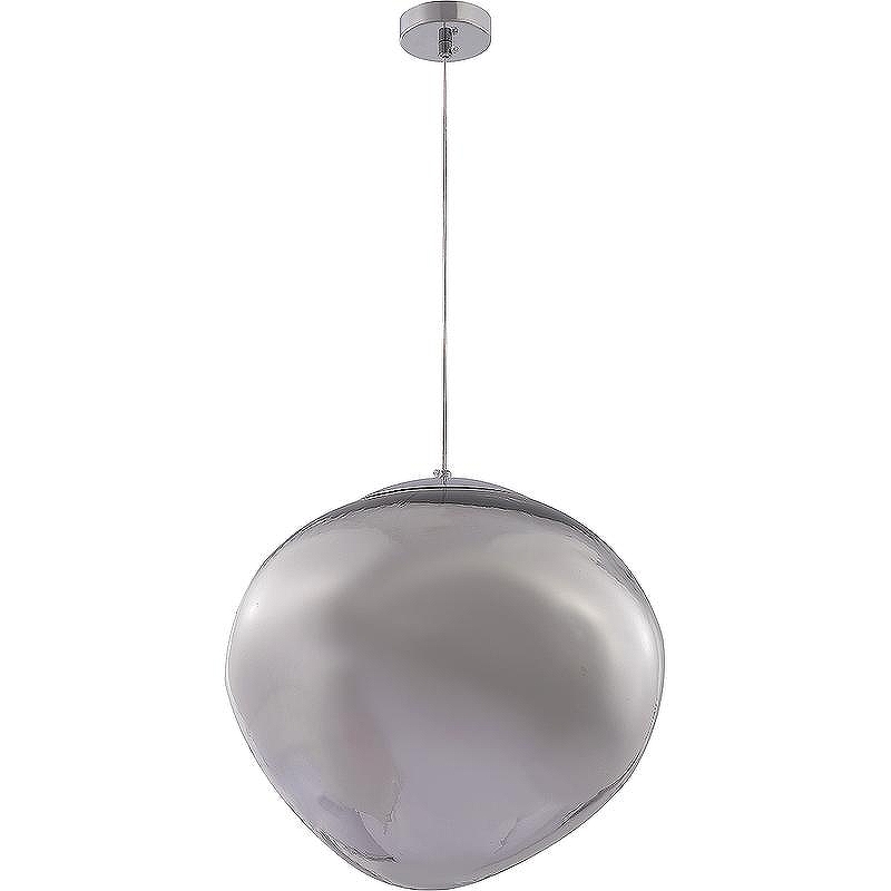 Подвесной светильник Crystal Lux Malaga SP1 D360 Chrome цвет плафона/подвески Серый, Хром, цвет арматуры Хром