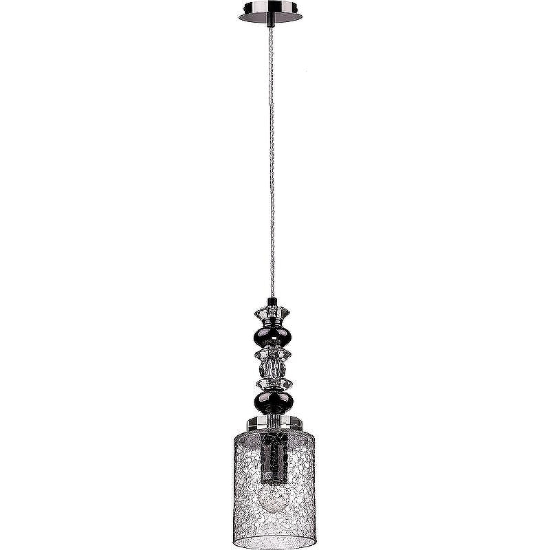 Подвесной светильник Crystal Lux Mateo SP1 цвет плафона/подвески Прозрачный, цвет арматуры Хром