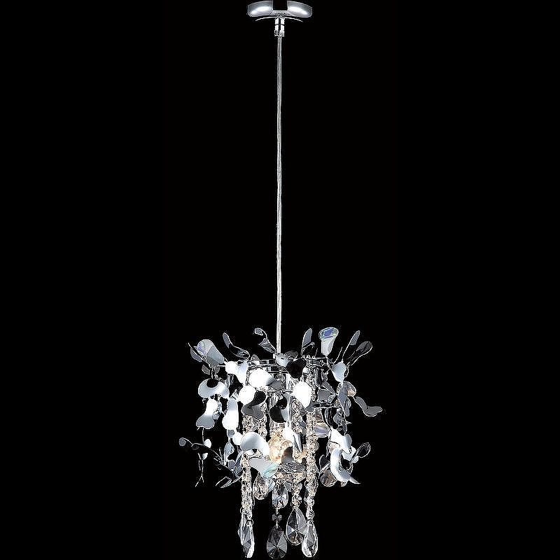 Подвесной светильник Crystal Lux Romeo SP2 Chrome D250 цвет плафона/подвески Хром, цвет арматуры Хром