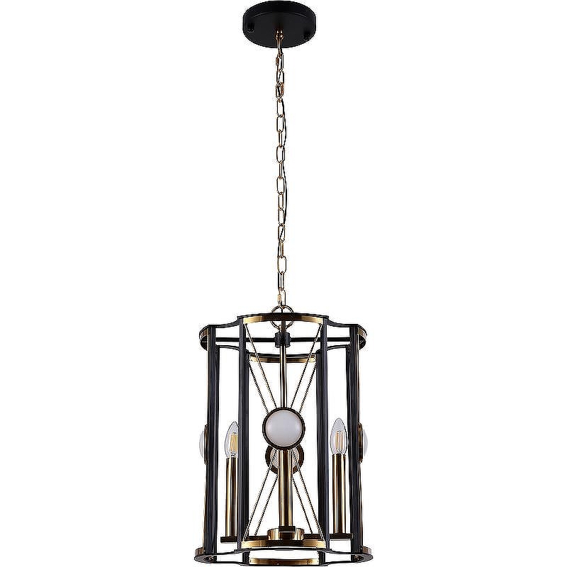 Подвесной светильник Crystal Lux Tandem SP4 D410 Gold цвет Черный, Золото