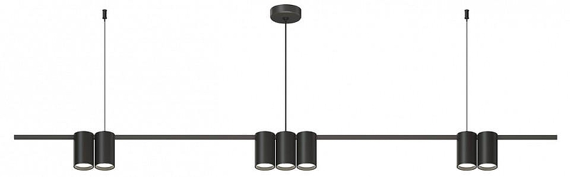 Подвесной светильник Denkirs Orb1t DK4063-BK цвет плафона/подвески Черный, цвет арматуры Черный