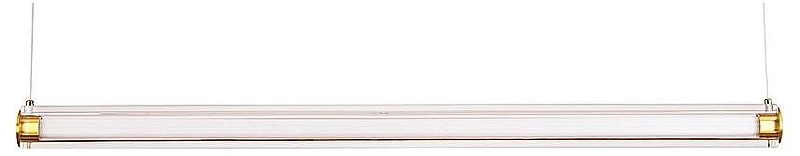 Подвесной светильник Divinare Pastel 1711/17 SP-19 цвет плафона/подвески Прозрачный, цвет арматуры Латунь
