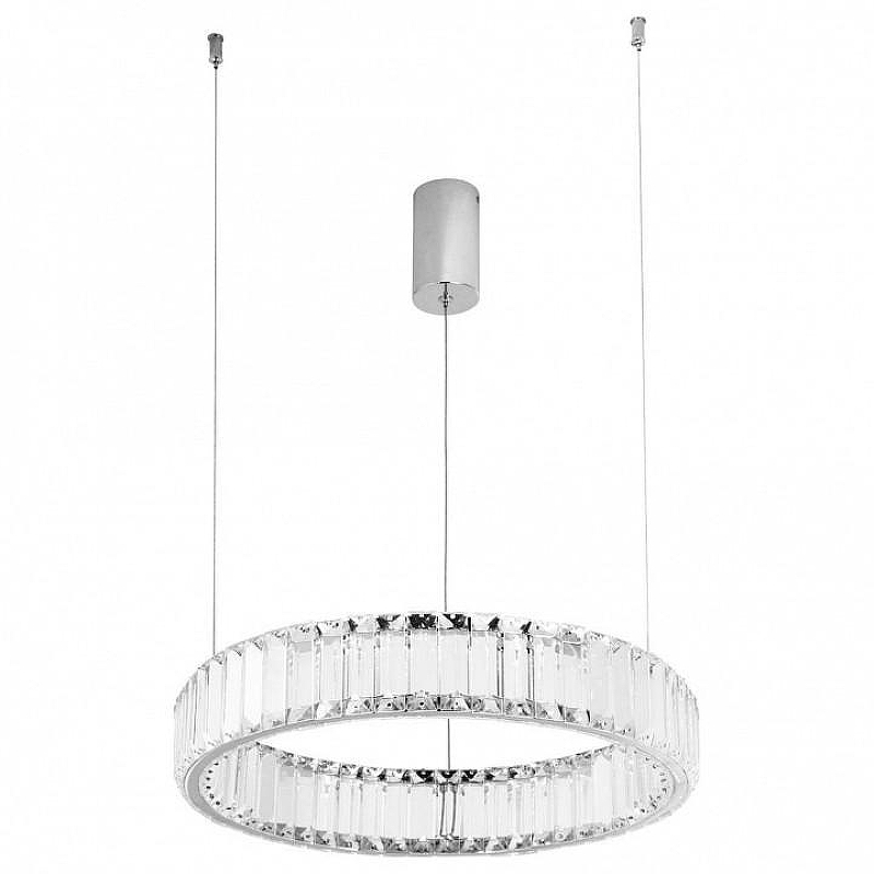 Подвесной светильник Divinare Renata 1135/02 SP-24 цвет плафона/подвески Прозрачный, цвет арматуры Хром