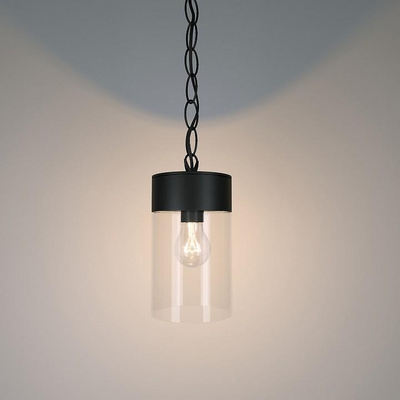 Подвесной светильник Elektrostandard Atran1 a062519 цвет плафона/подвески Прозрачный, цвет арматуры Черный