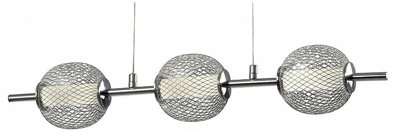 Подвесной светильник Escada 1ns1de 10250/3LED цвет плафона/подвески Белый, Хром, цвет арматуры Хром