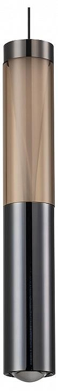 Подвесной светильник Escada 609 609/S LED Grey/Black цвет плафона/подвески Хром, Оранжевый, цвет арматуры Хром