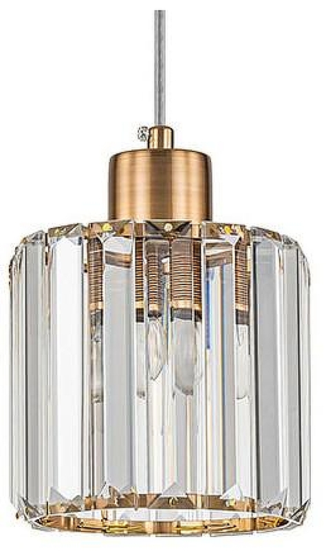 Подвесной светильник Escada Adorn 10192/1S Copper цвет плафона/подвески Прозрачный, цвет арматуры Медь